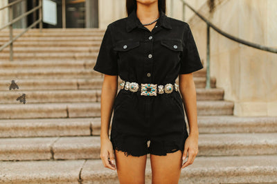 Reckless Romper - Midnight