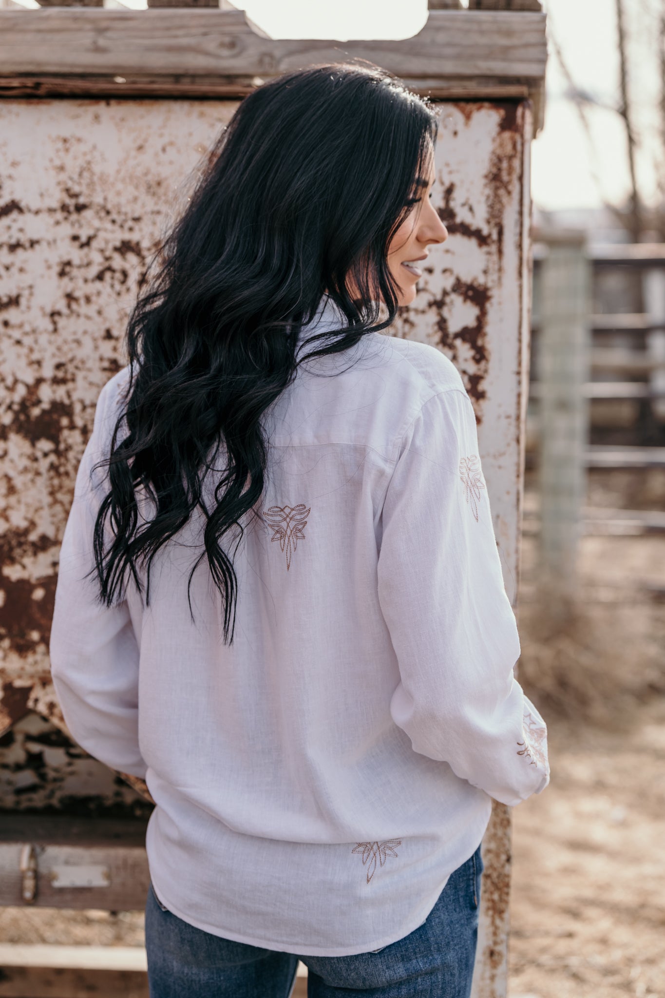 Be A Legend Embroidered Blouse