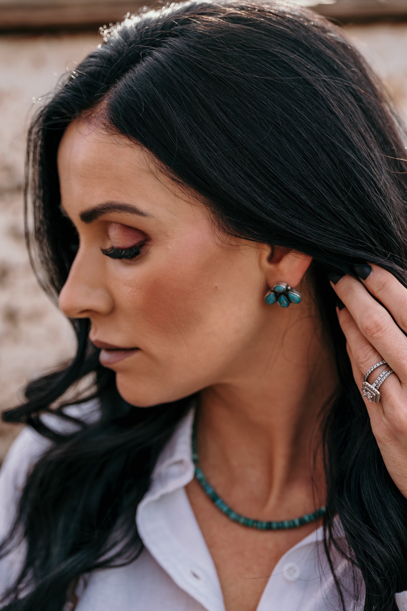 Savvy Turquoise Earrings