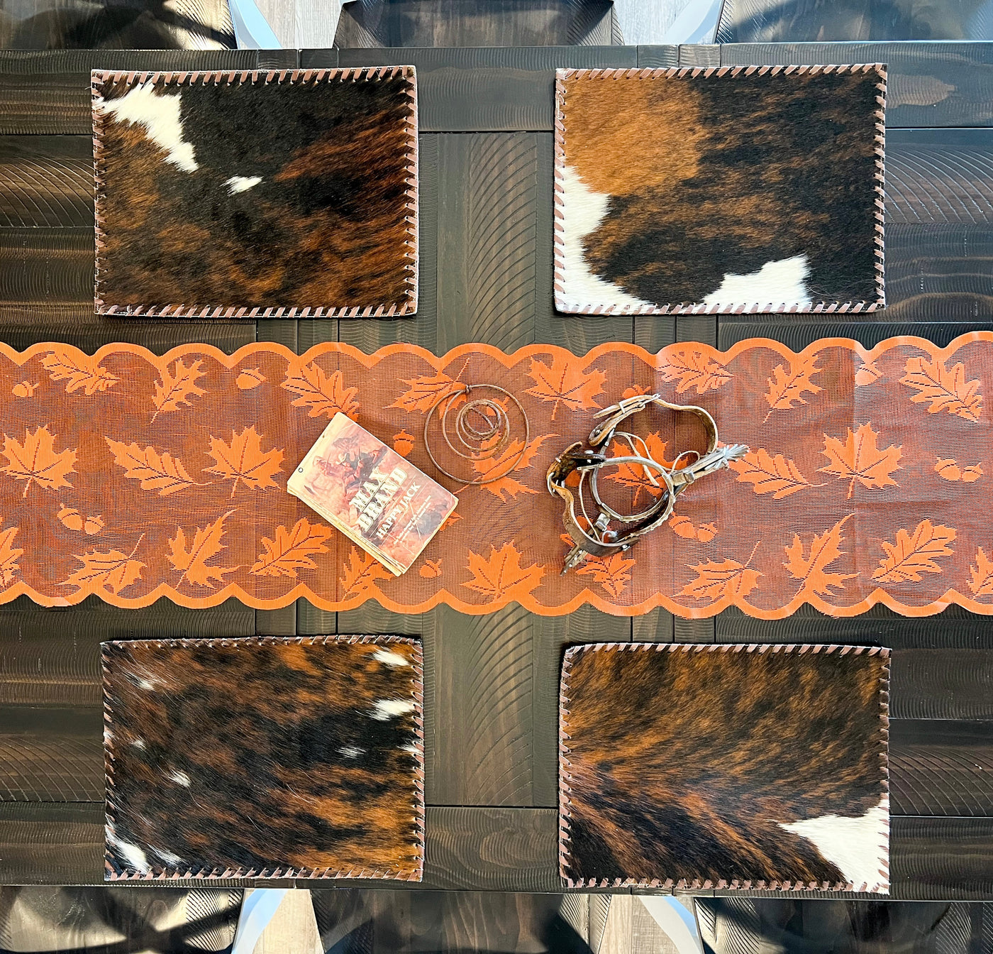 Cowhide Placemat Set of 4 - Opt. 5