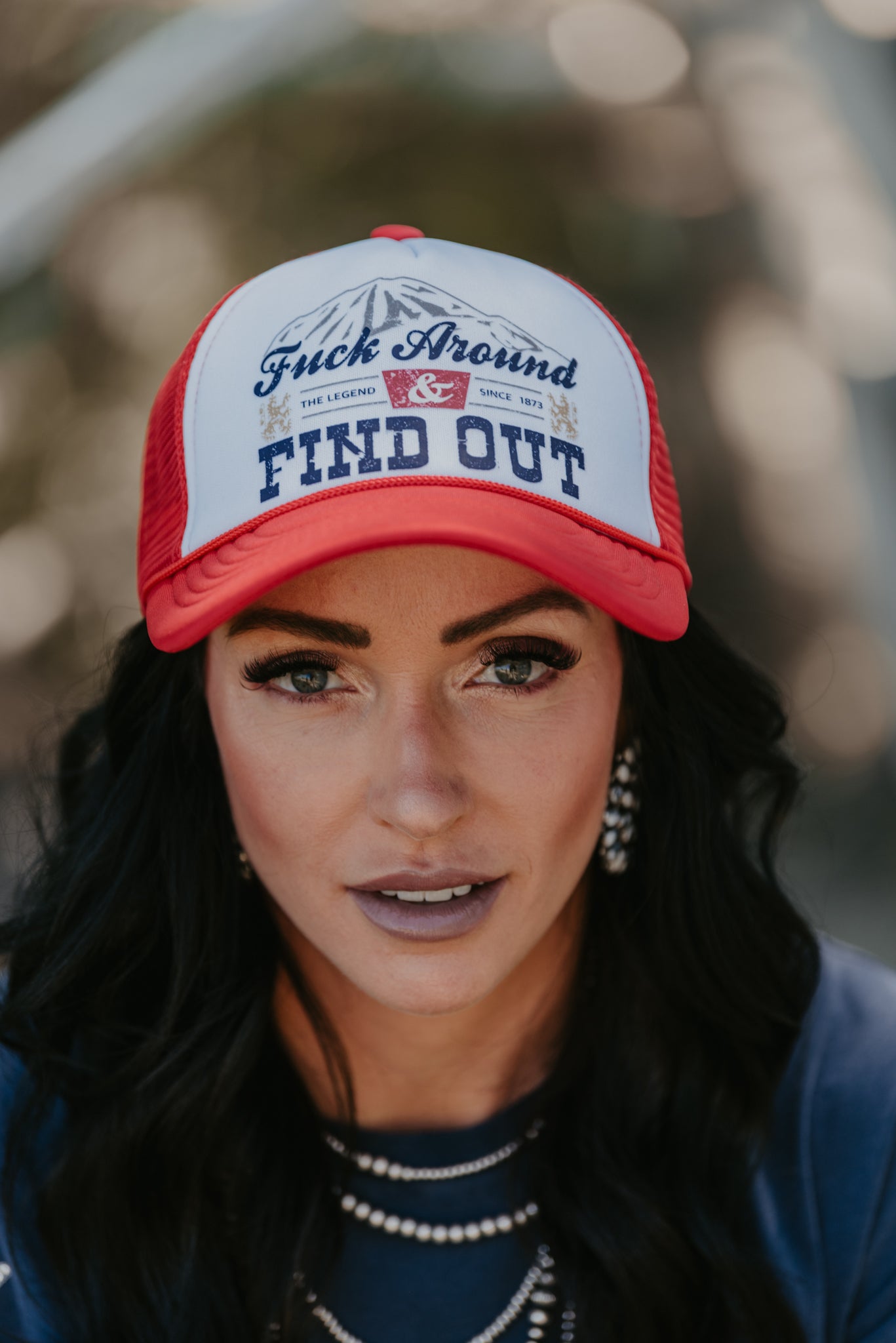 F Around & Find Out Trucker Hat - Red