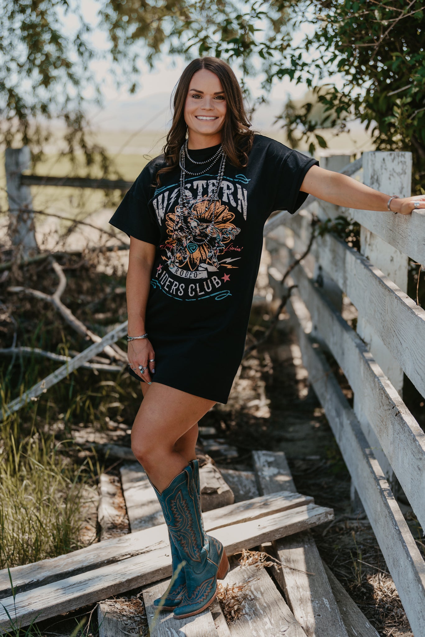 Riders Club T-Shirt Dress