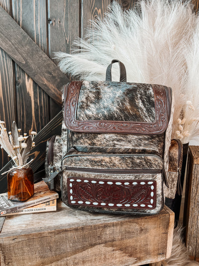 Charlie Cowhide Backpack