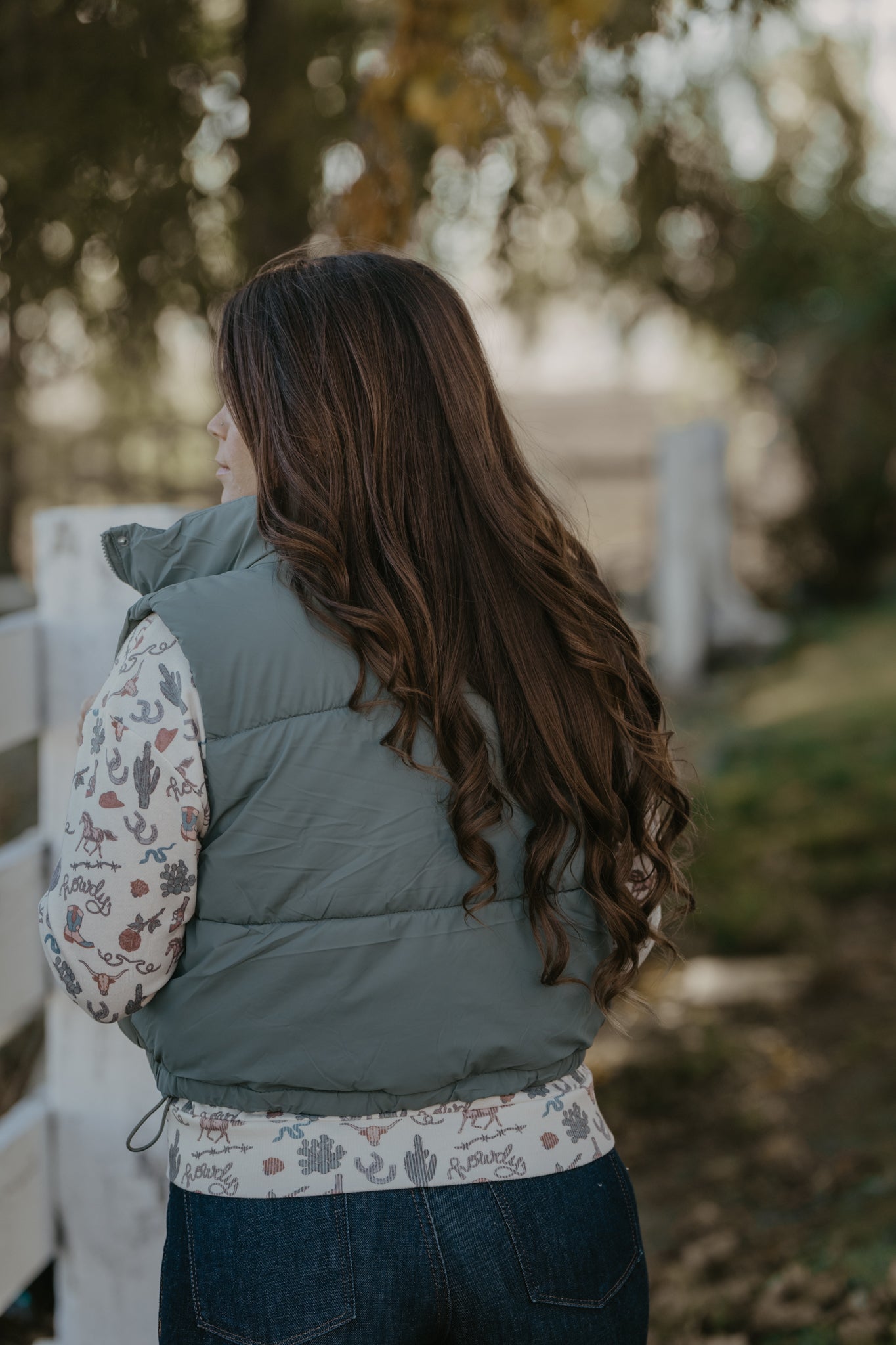 Haven Puffer Vest - Olive