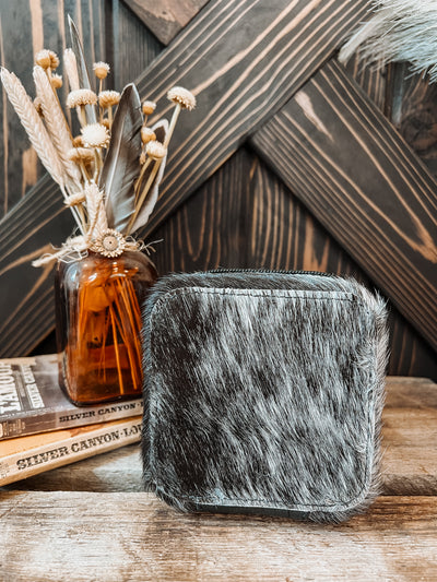 Mini Cowhide Travel Case