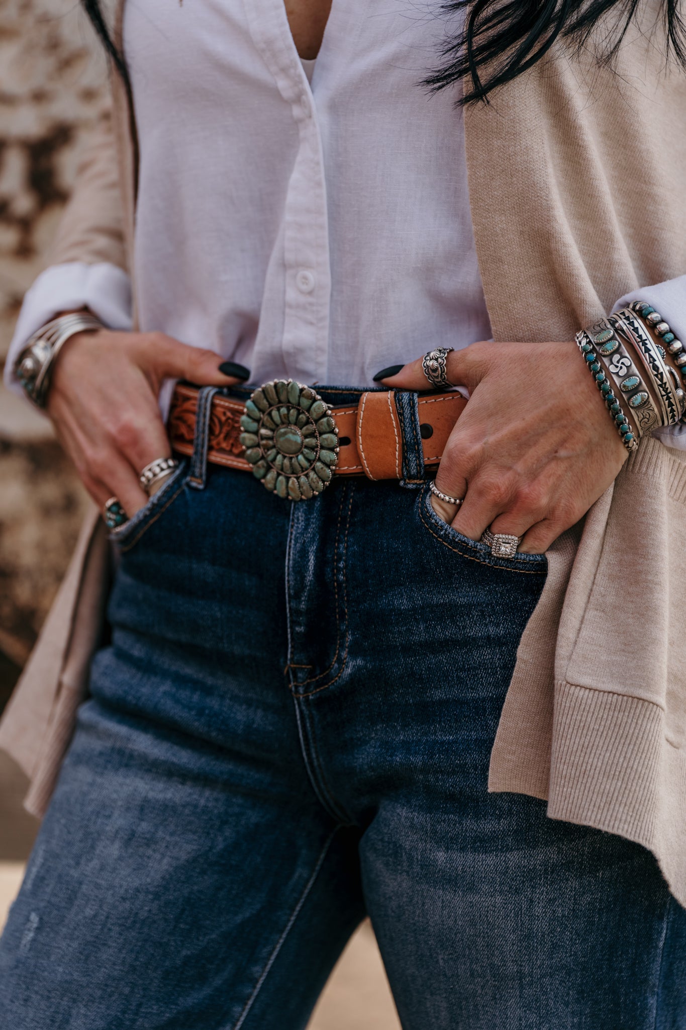 Adeline Turquoise Buckle