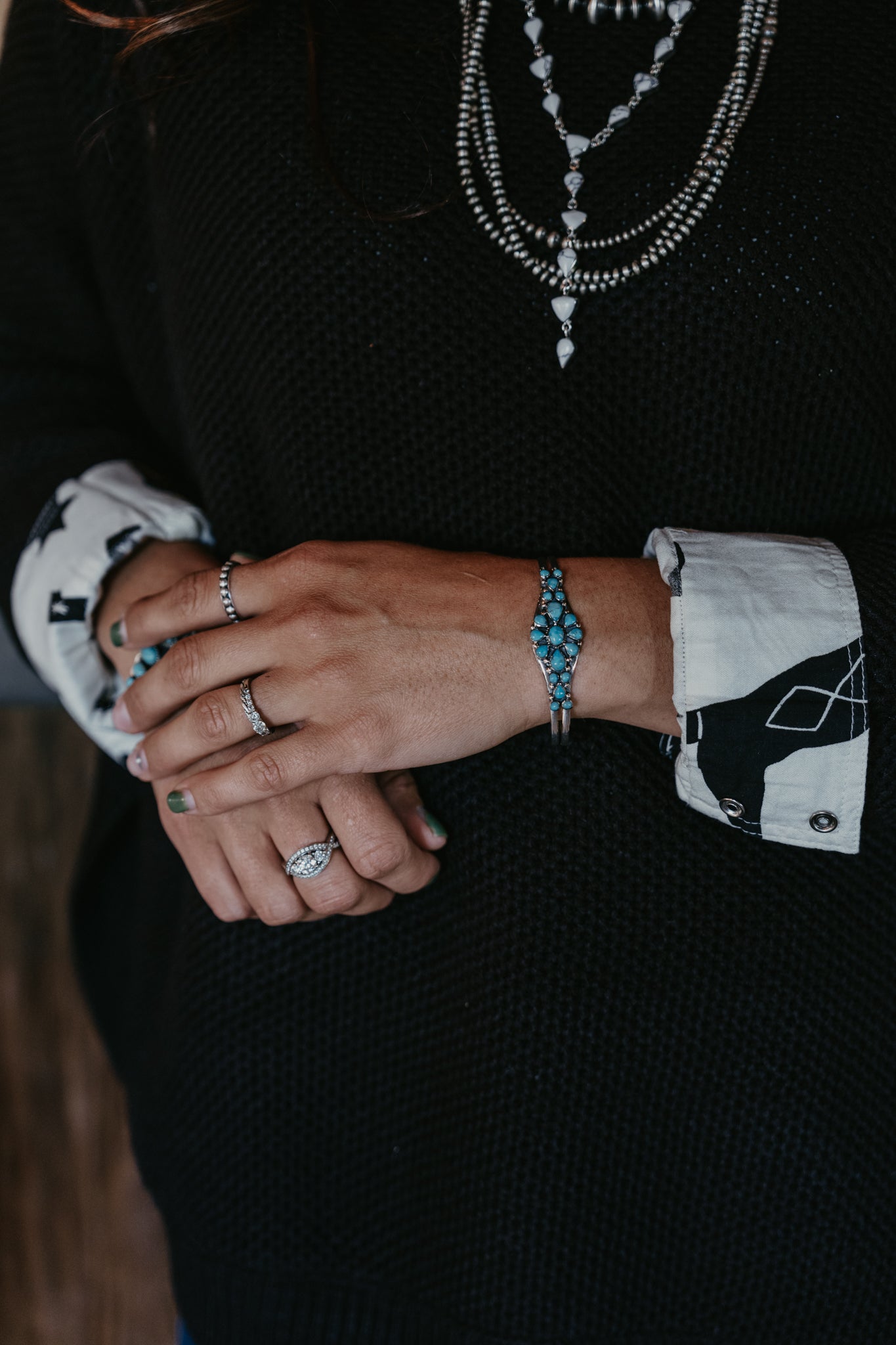 Sanders Turquoise Cuff