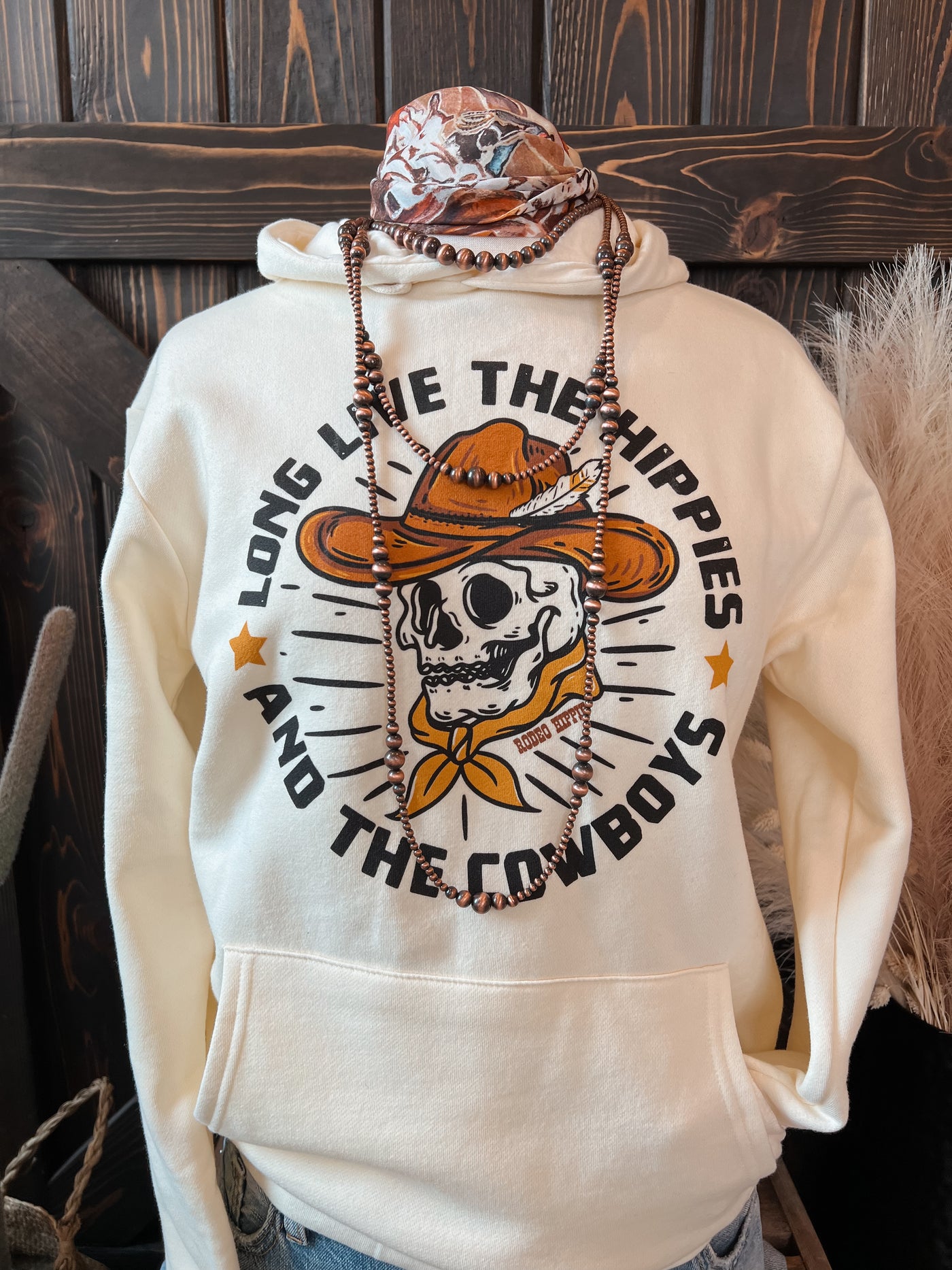 Hippies and Cowboys Hoodie