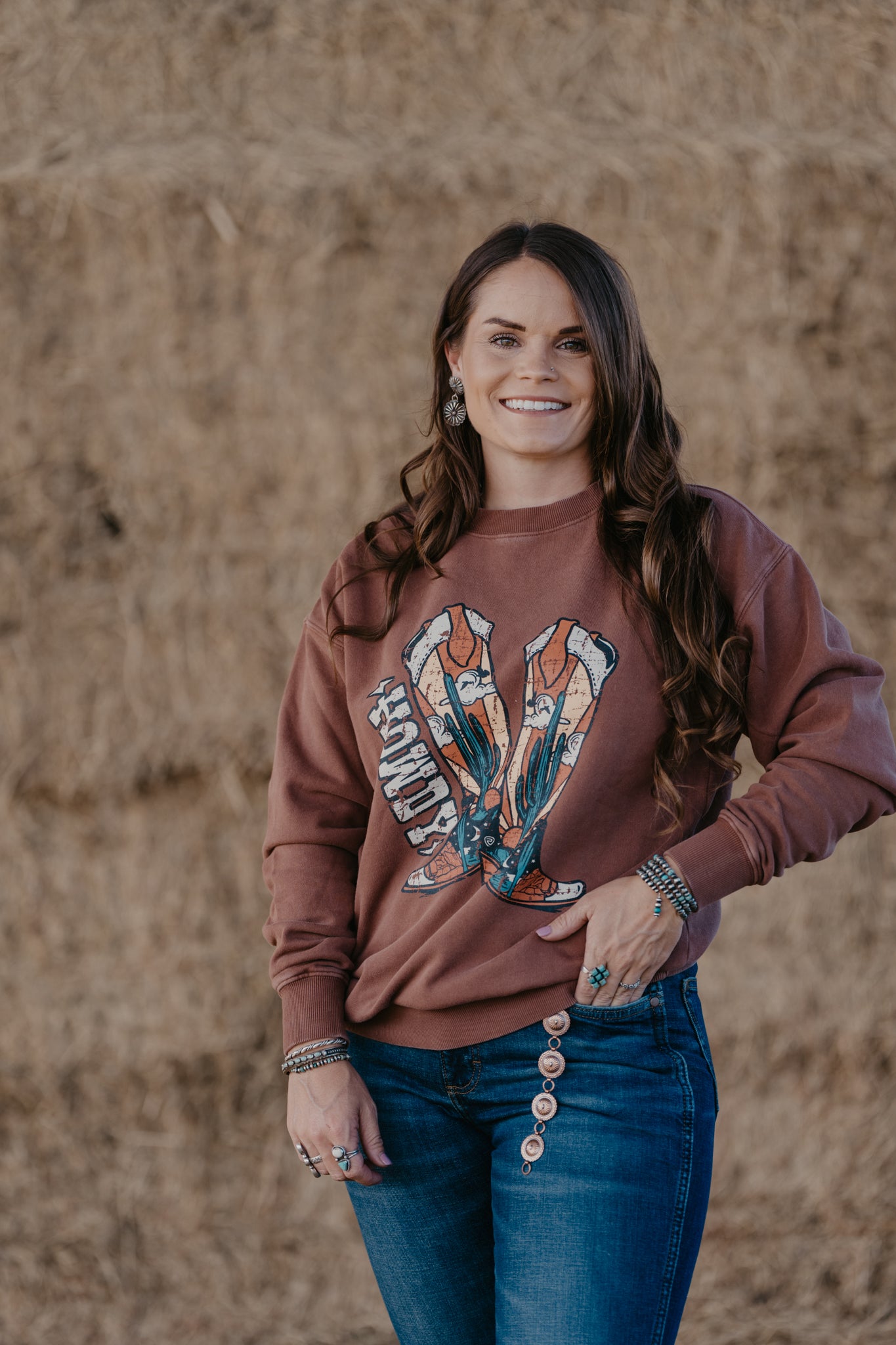 Howdy Boot Scootin' Sweatshirt