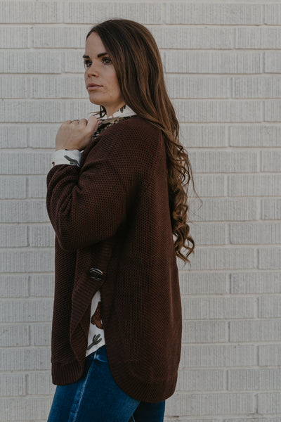 The Slate Creek Sweater - Brown