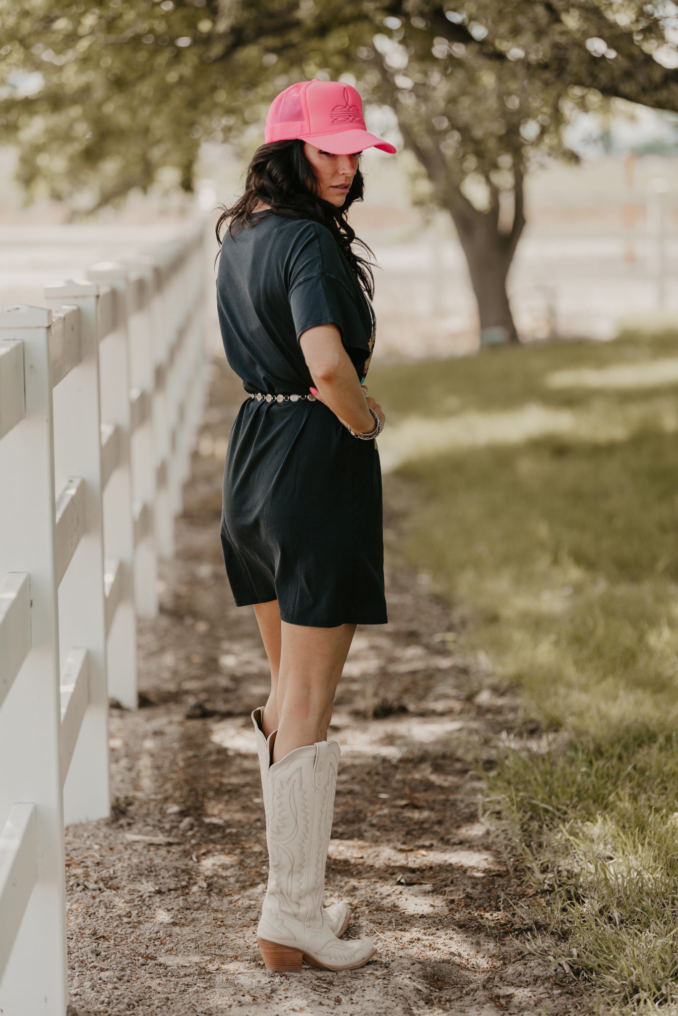 Wild West Western Rodeo T-Shirt Dress