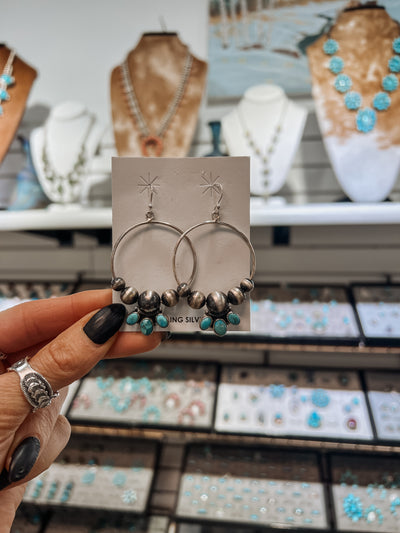 The Avery Turquoise Earrings