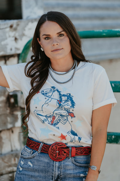 Americana Star Studded Graphic Tee