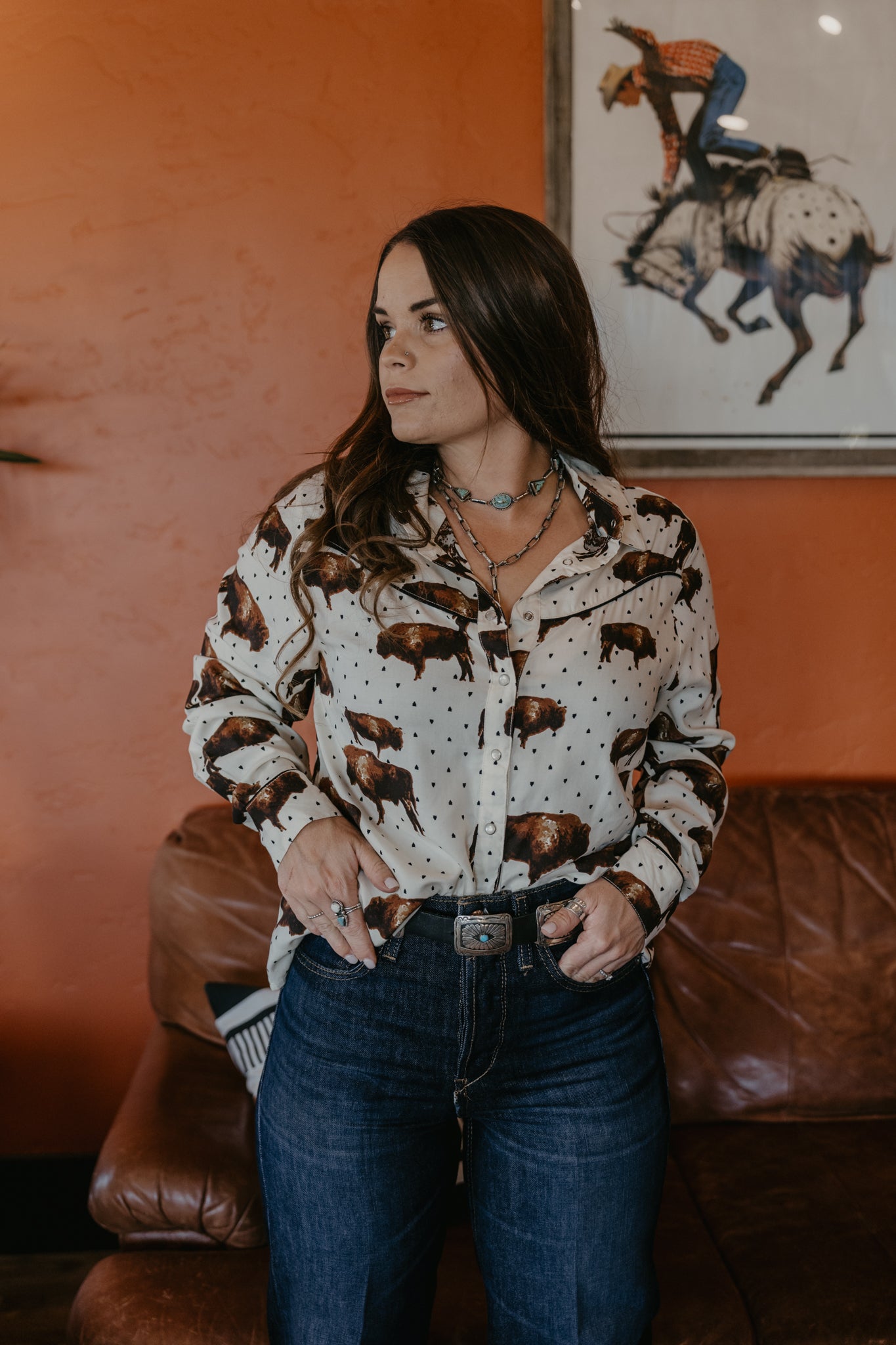 The Wild Buffalo Blouse