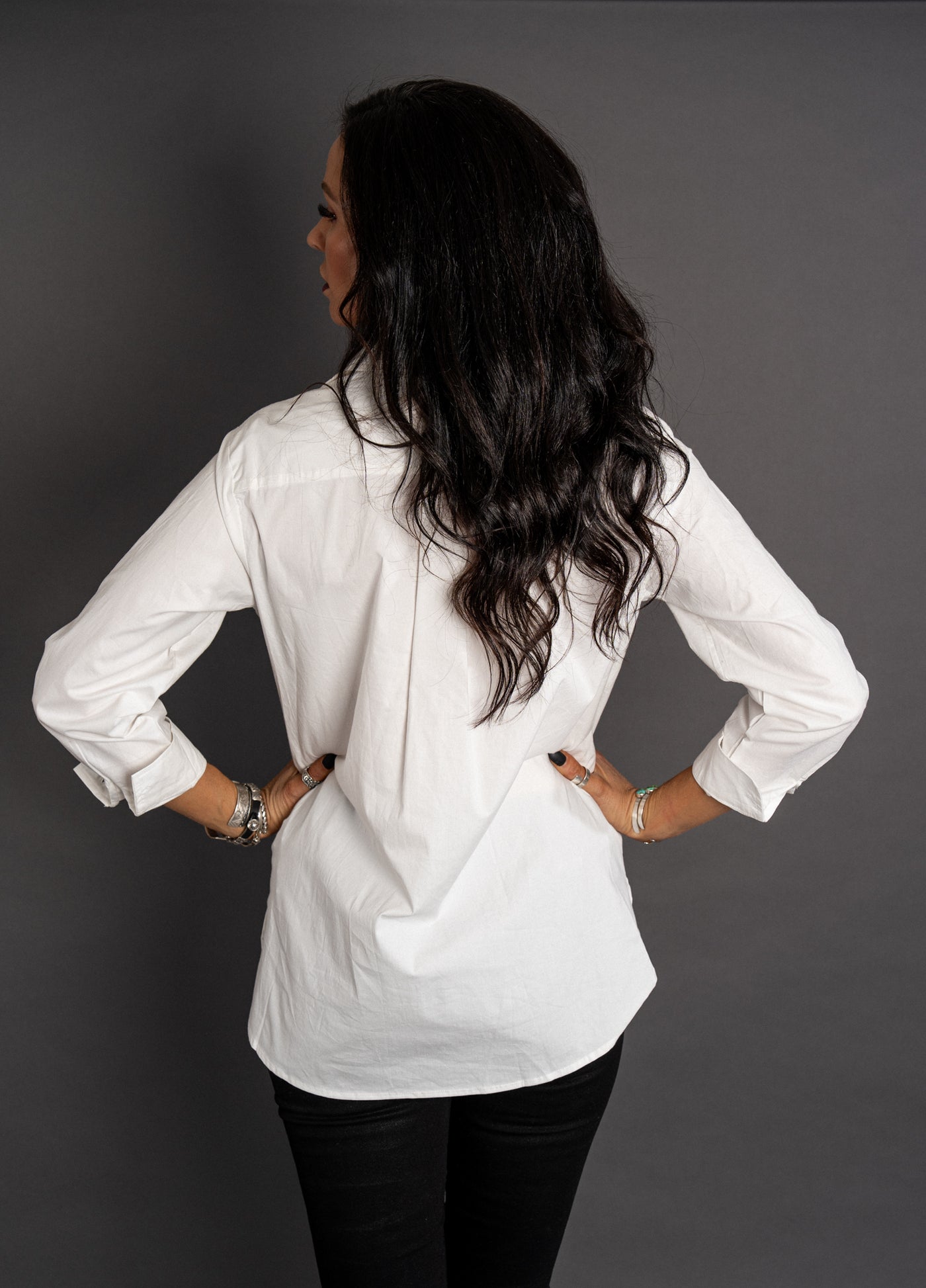 Penny Perfect White Button Down