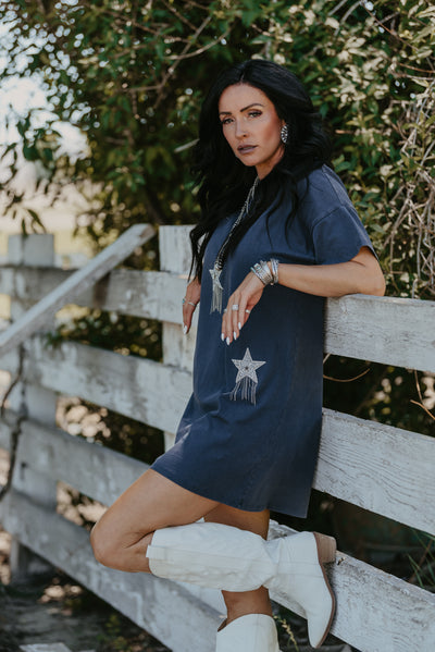 Star Bright T-Shirt Dress