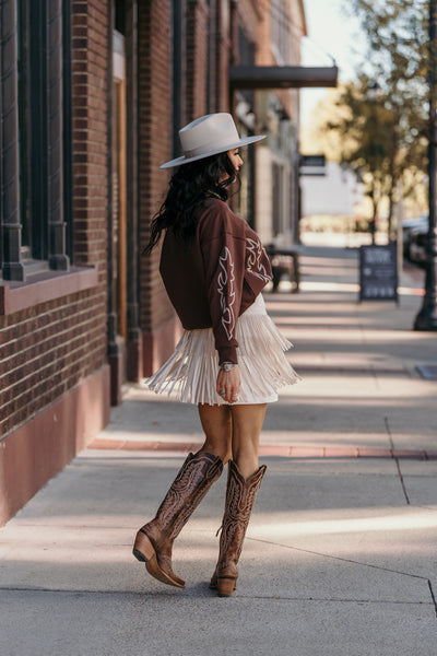 Starlight Fringe Skirt