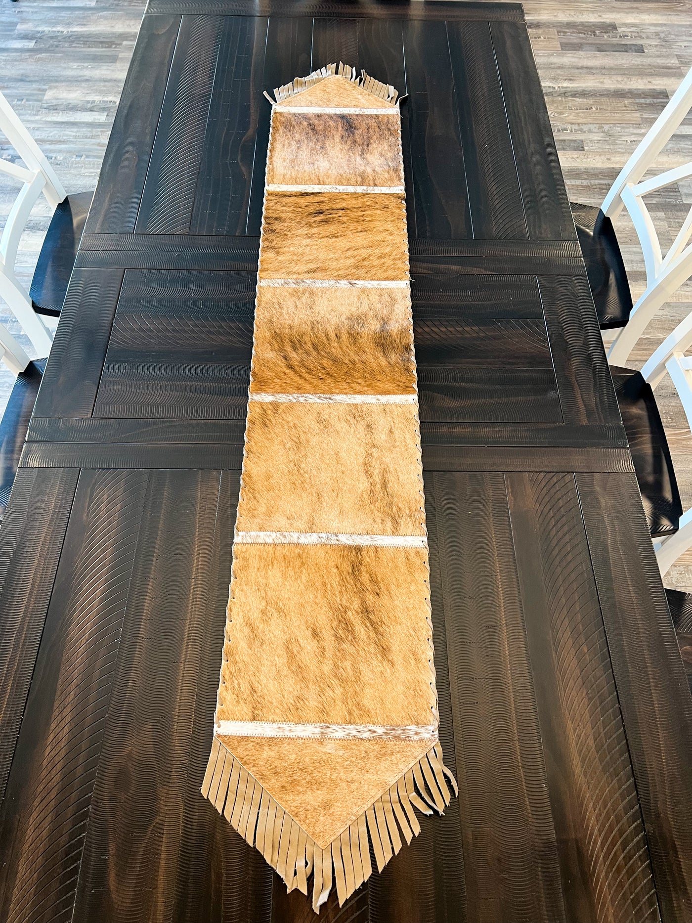 Cowhide Table Runner - Opt. 2