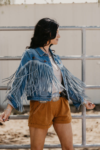 The Rascal Fringe Denim Jacket