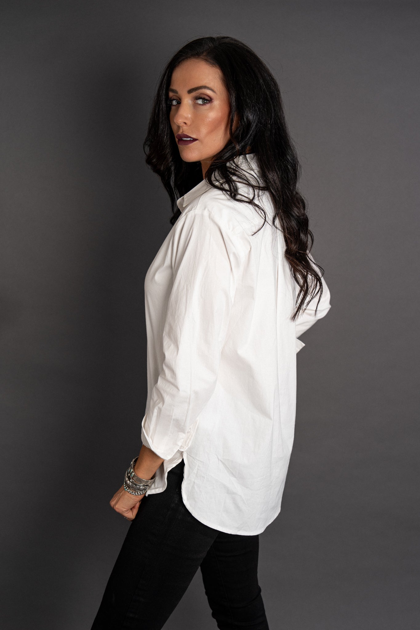 Penny Perfect White Button Down