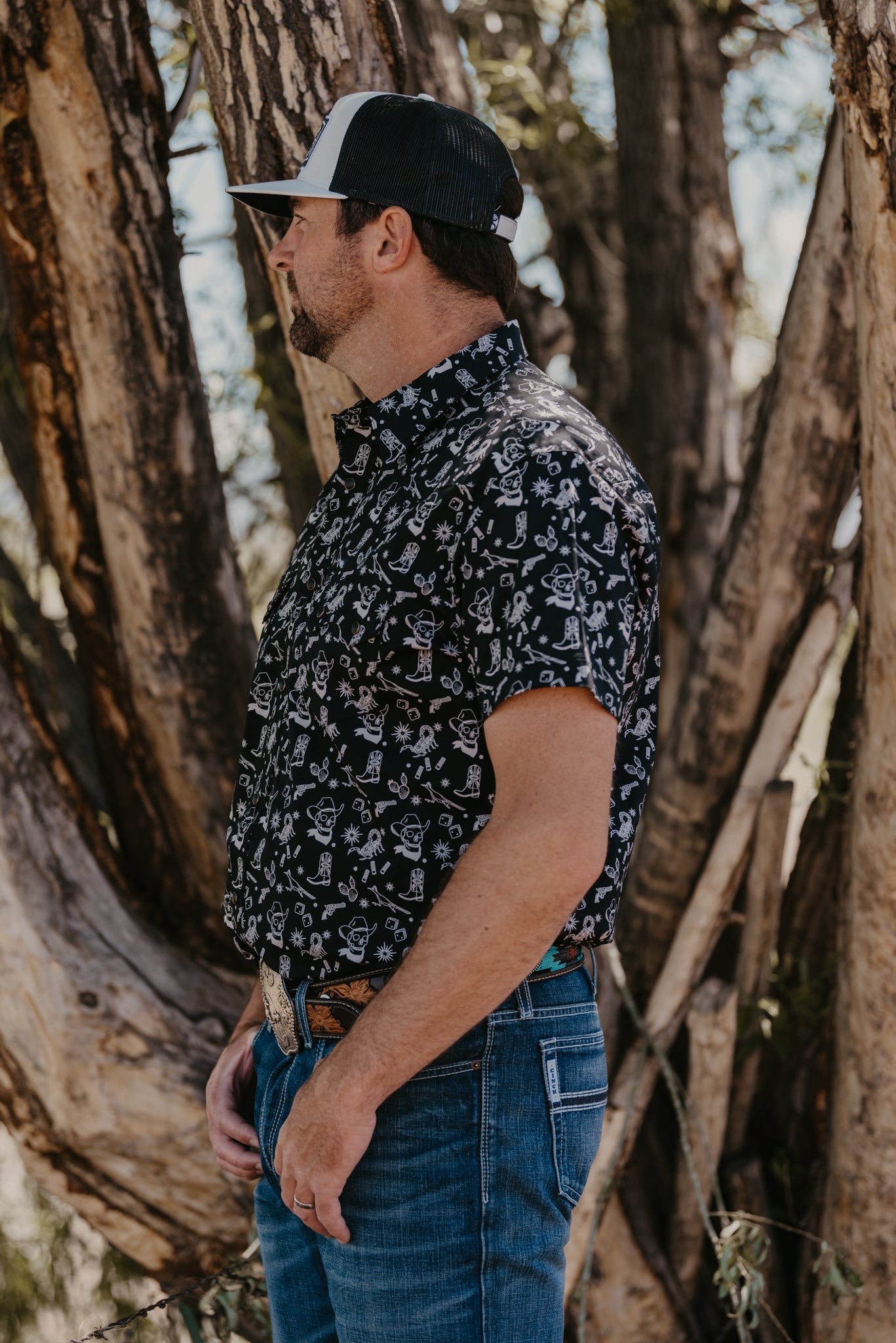 Men's Outlaw Pearl Snap Shirt