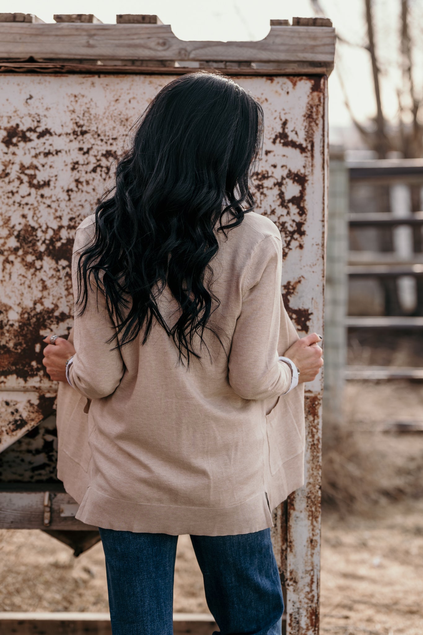 The Jasper Cardigan - Taupe