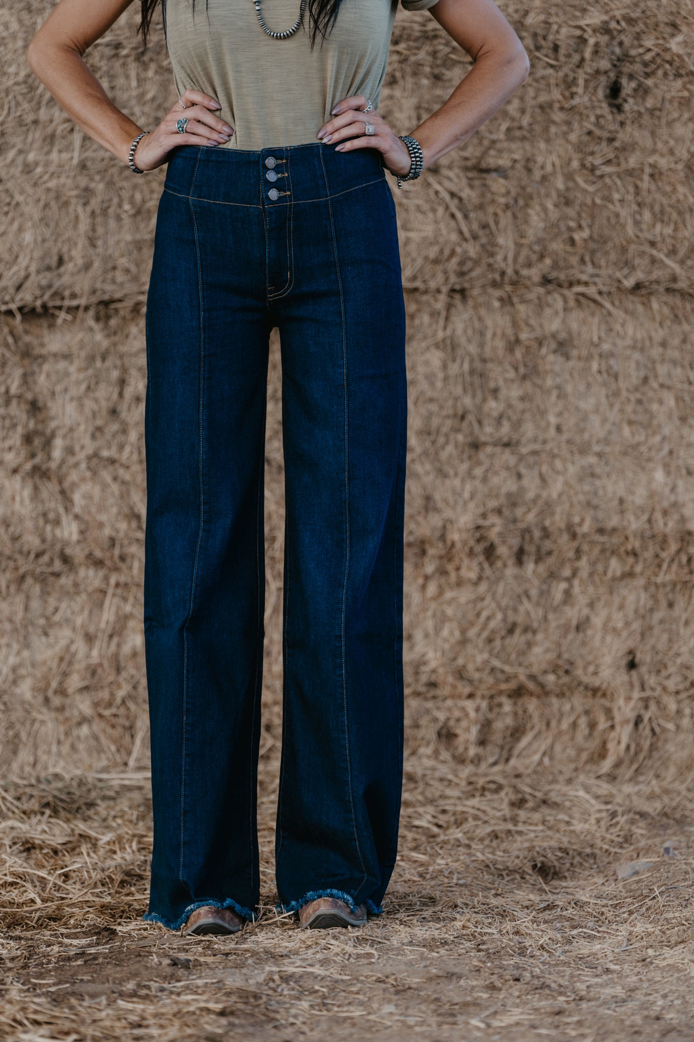 The Pullman Wide Leg Jeans