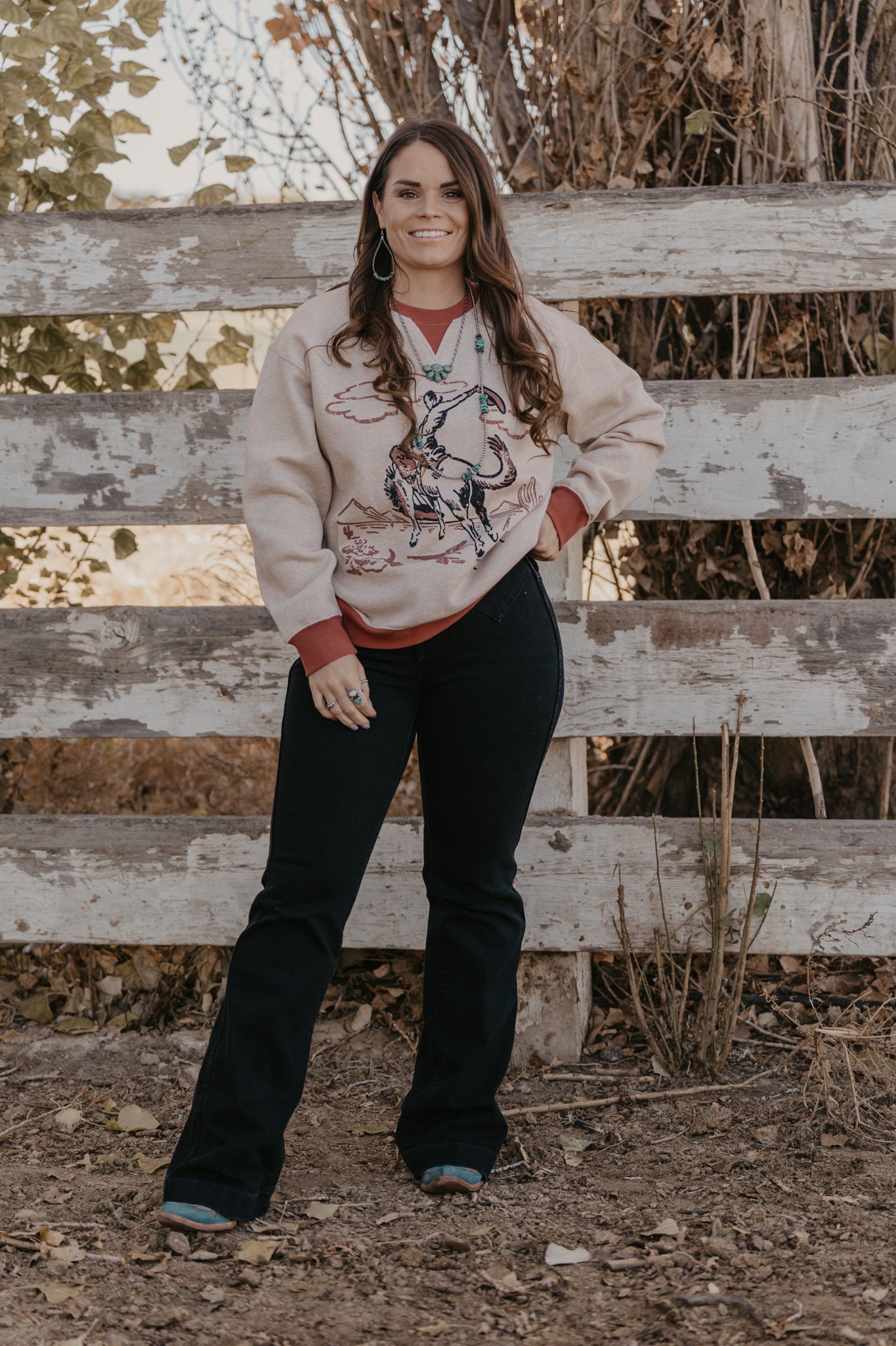 Roughstock Oversized Crew Sweatshirt by Ariat