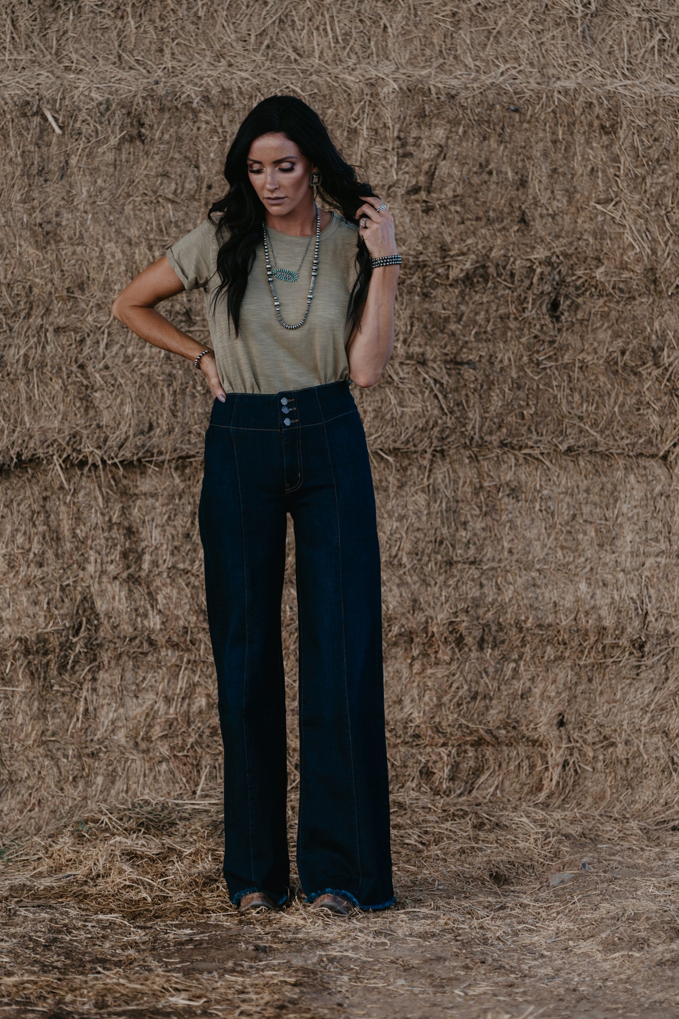 The Pullman Wide Leg Jeans