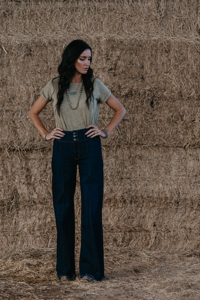 The Pullman Wide Leg Jeans