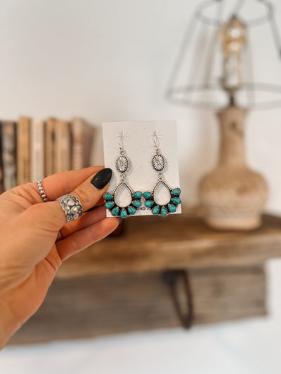 The Olivia Turquoise Earrings