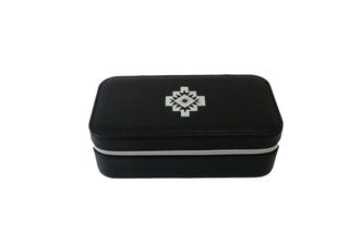 Meg Aztec Travel Case - Black