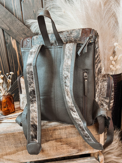 Charlie Cowhide Backpack