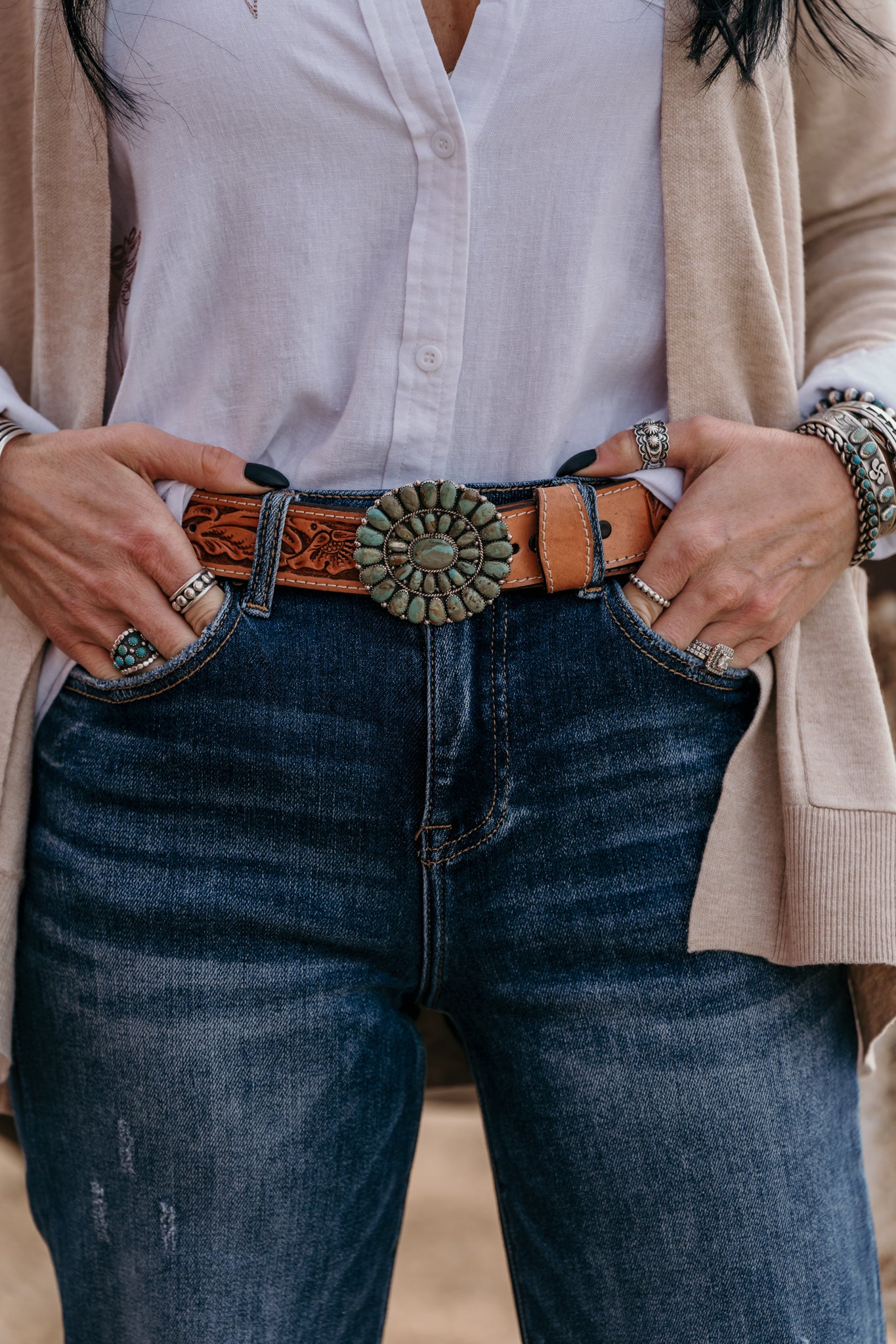 Adeline Turquoise Buckle