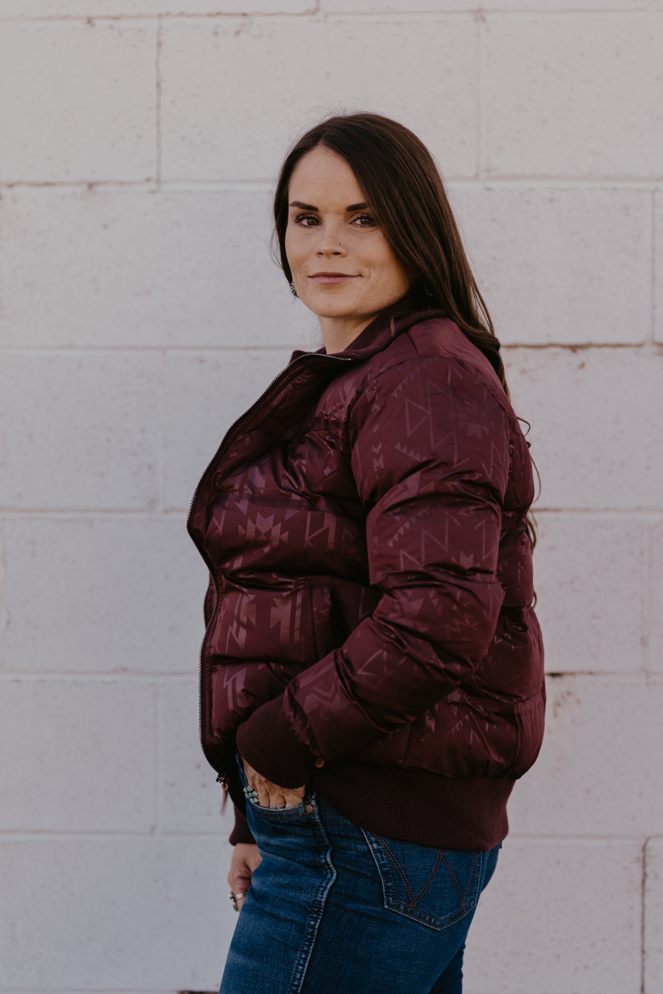 Marta Puffer Jacket by Hooey