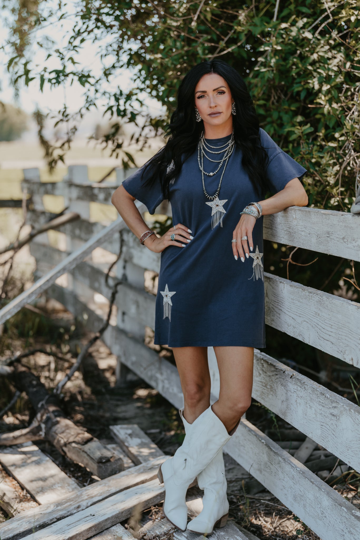 Star Bright T-Shirt Dress