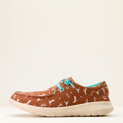 The Hilo Doodle Sneaker by Ariat - Sorrel Western Icons