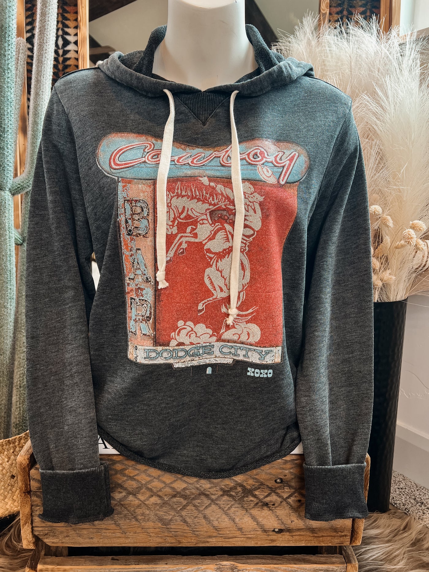 Dodge City Cowboy Bar Hoodie