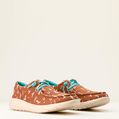 The Hilo Doodle Sneaker by Ariat - Sorrel Western Icons