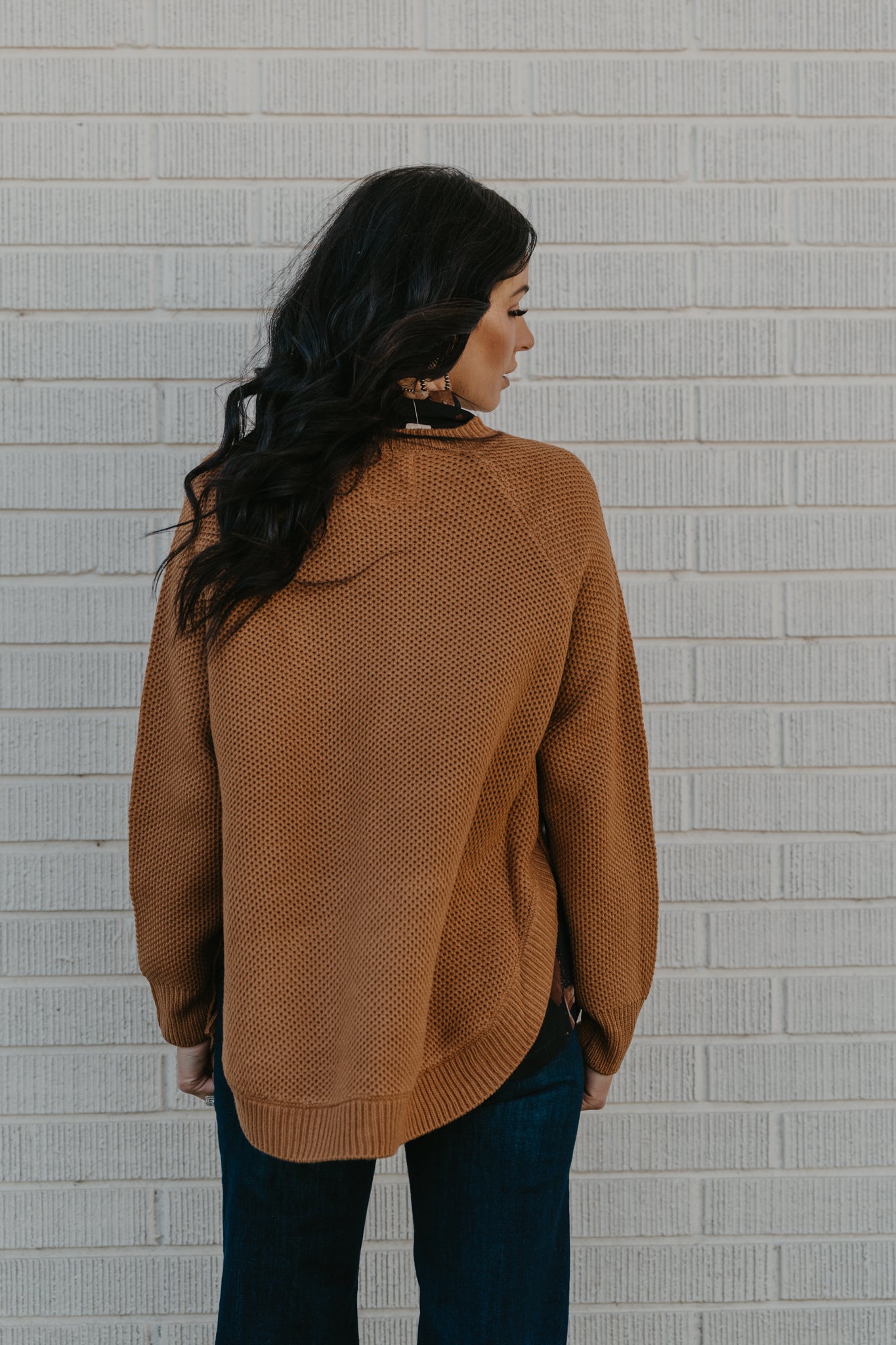 The Slate Creek Sweater - Caramel