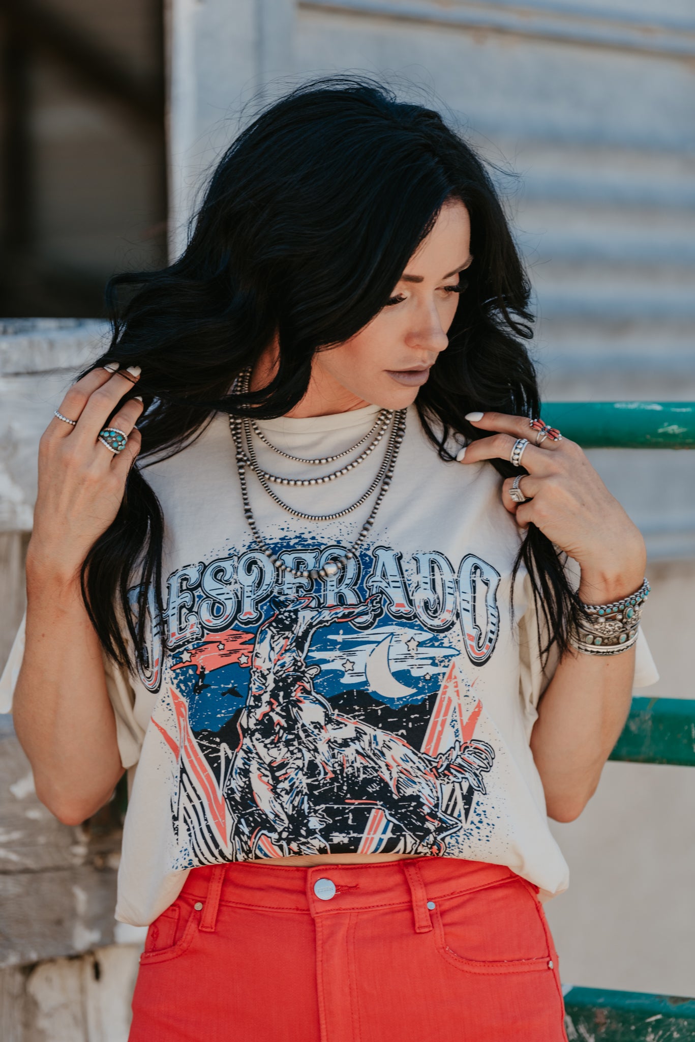 Red, White, & Desperado Tee