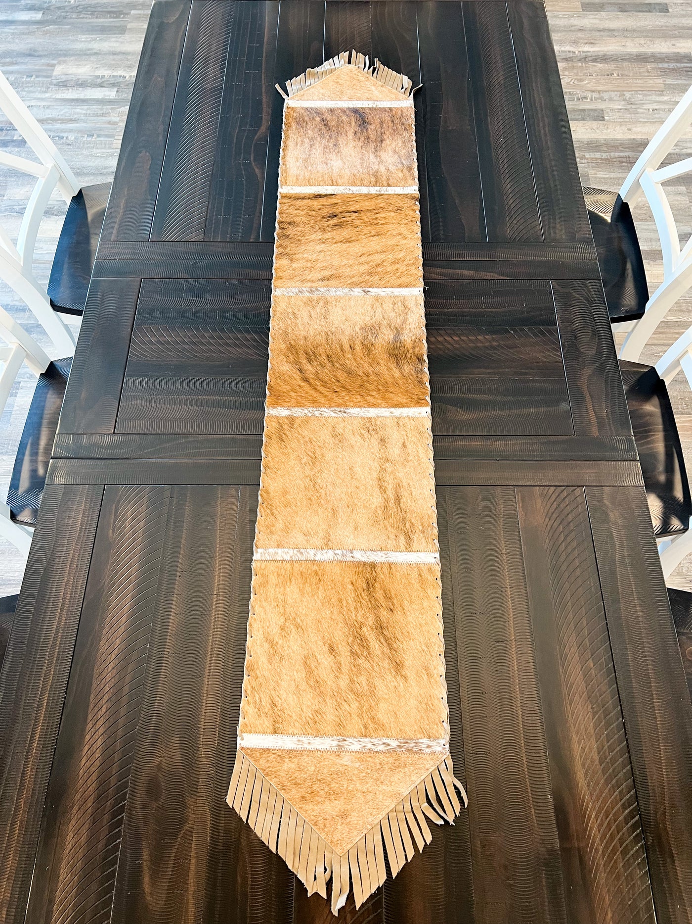 Cowhide Table Runner - Opt. 2