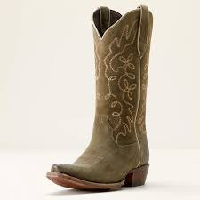 The Jukebox by Ariat - Soft Olive Suede