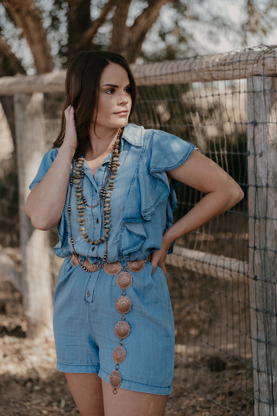 Benton Denim Romper