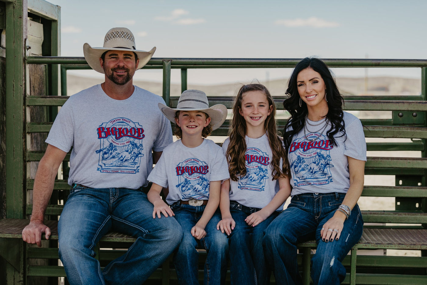 Big Loop Tee - Red, White, & Blue