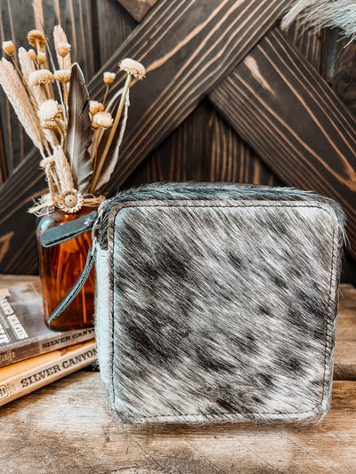 Small Cowhide Travel Case - Option 5