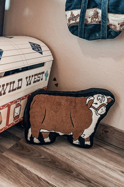 Cattle Talk Pillow - Hereford