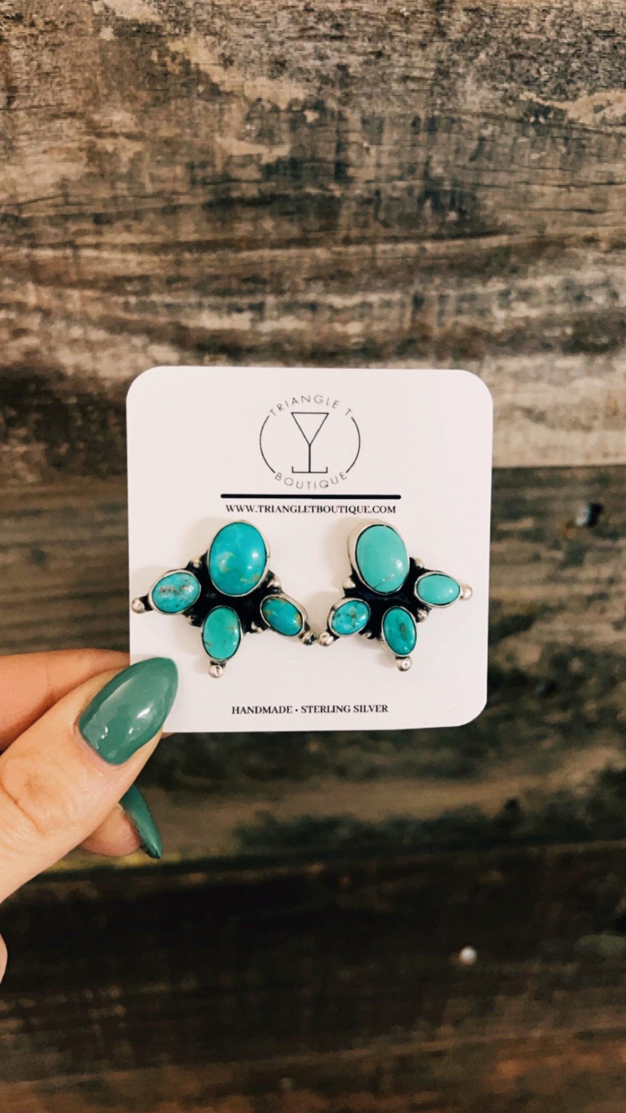 Cooper Turquoise Earrings