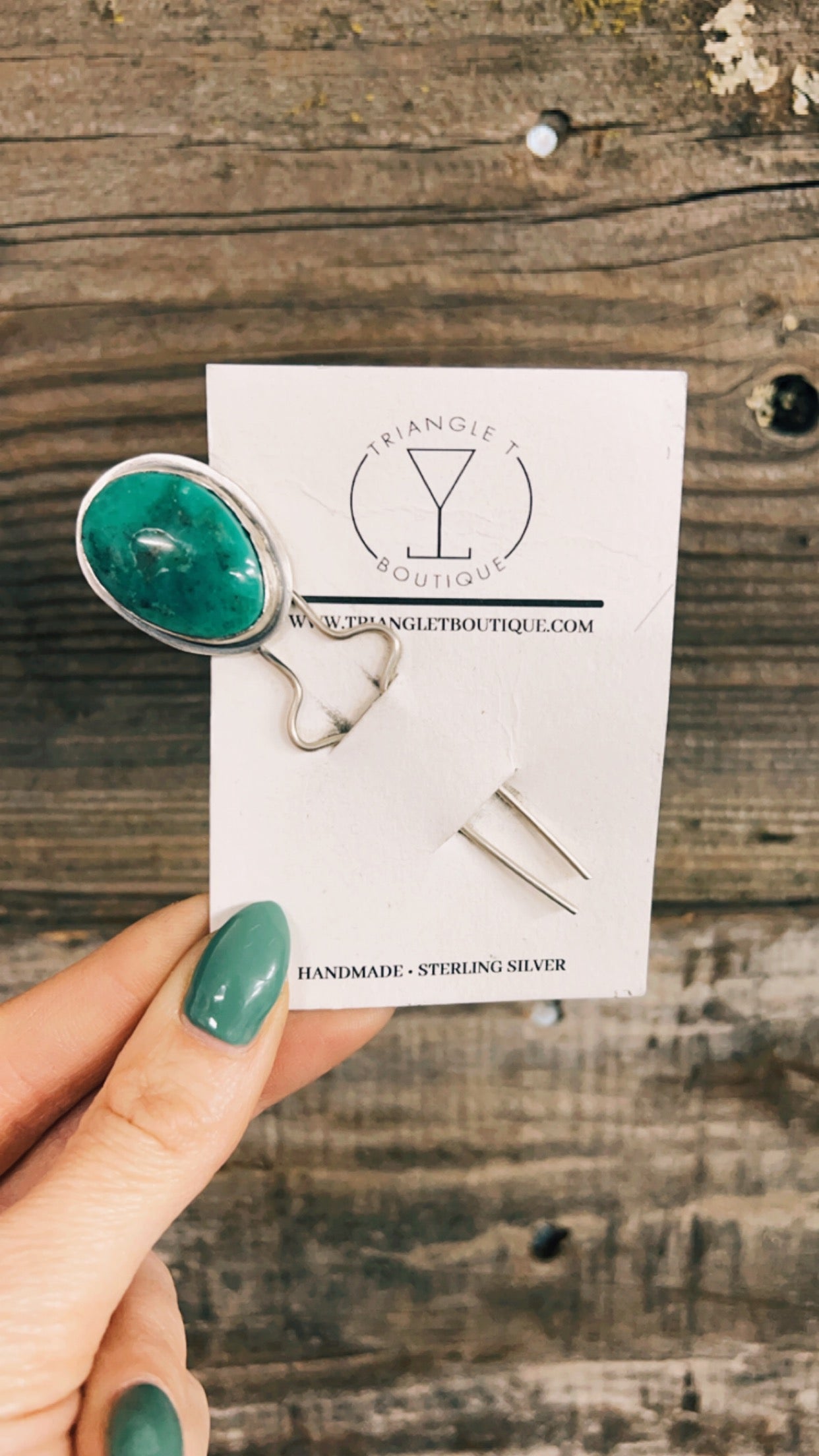 Tess Turquoise Hair Pin