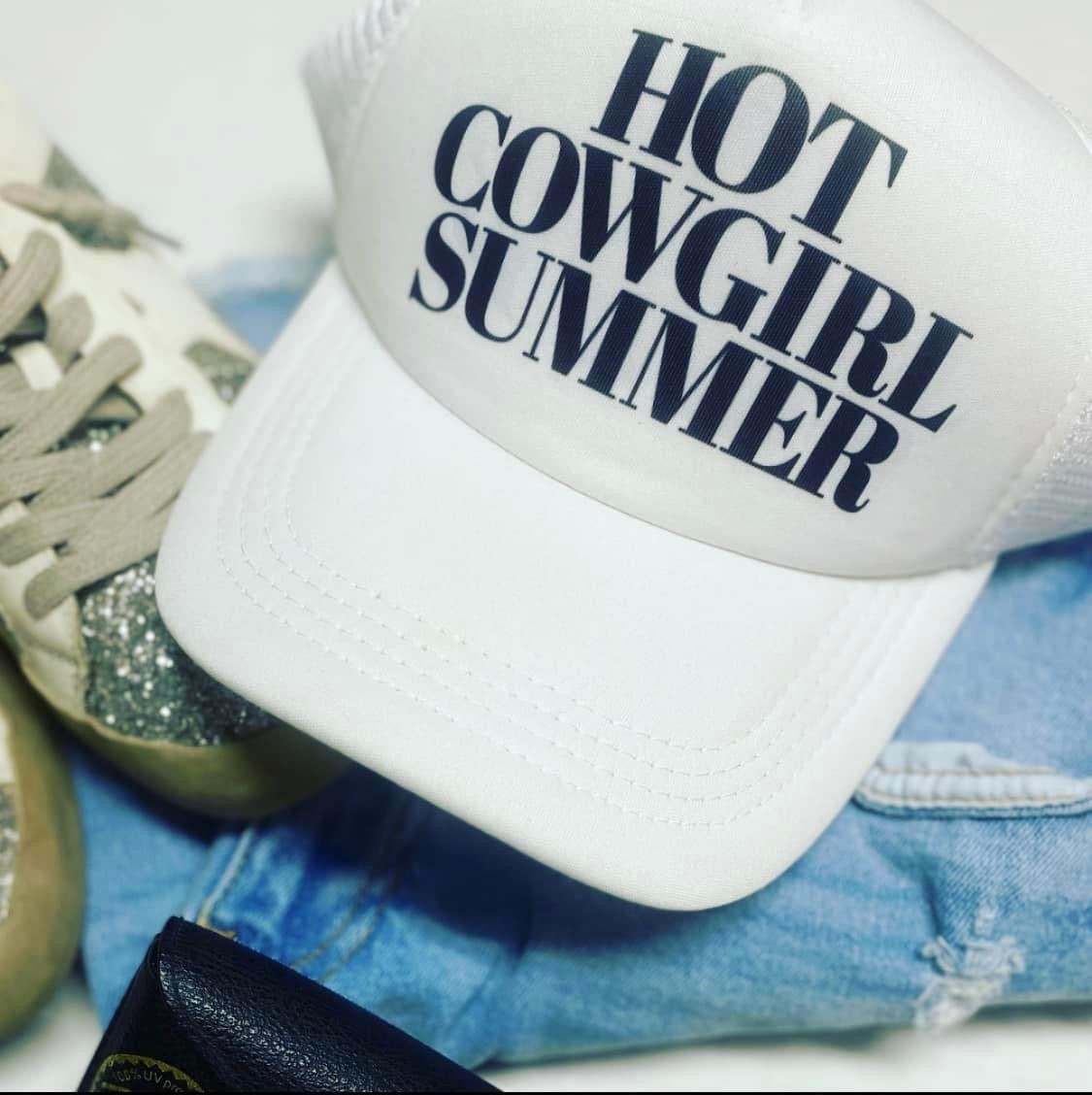 Hot Cowgirl Summer Trucker Hat